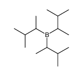 tris(3-methylbutan-2-yl)borane Structure