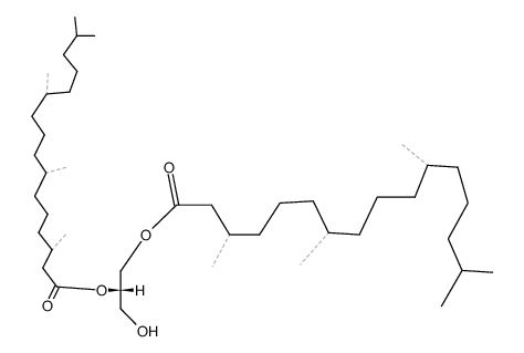 1,2-Diphytanoyl-sn-glycerol结构式