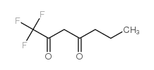 1,1,1-三氟庚烷-2,4-二酮结构式