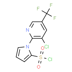 1-[3-CHLORO-5-(TRIFLUOROMETHYL)-2-PYRIDINYL]-1H-PYRROLE-2-SULFONOYL CHLORIDE picture