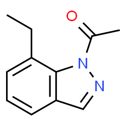 1H-Indazole,1-acetyl-7-ethyl- (9CI)结构式