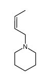 (Z)-N-But-2-enylpiperidine结构式