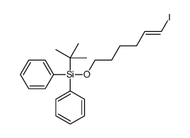 tert-butyl-(6-iodohex-5-enoxy)-diphenylsilane Structure