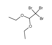 2,2-diethoxy-1,1,1-tribromo-ethane结构式