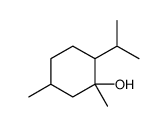 1,5-dimethyl-2-propan-2-ylcyclohexan-1-ol结构式