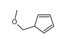 1-(Methoxymethyl)-2,4-cyclopentadiene Structure