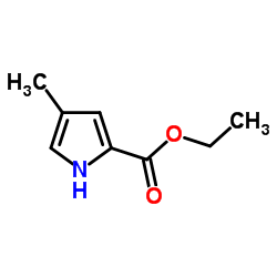 Ethyl 4-methyl-1H-pyrrole-2-carboxylate structure