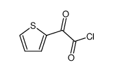 2-Thiopheneacetyl chloride, alpha-oxo- (9CI)结构式