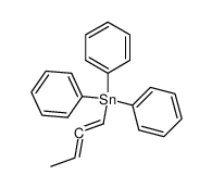 Triphenyl-butadien-(1,2)-yl-(1)-zinn Structure