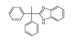 2-(1,1-diphenylethyl)-1H-benzimidazole Structure
