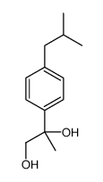 2-(p-异丁基苯基)-1,2-丙烷二醇结构式