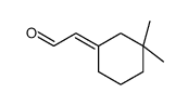 2-(3,3-dimethylcyclohexylidene)acetaldehyde结构式