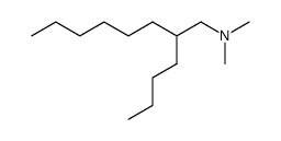(2-butyl-octyl)-dimethyl-amine结构式