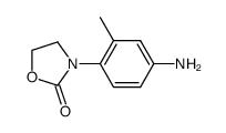 3-(4-amino-2-methylphenyl)-1,3-oxazolidin-2-one Structure