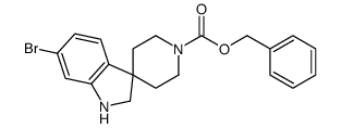 Benzyl 6-Bromospiro[Indoline-3,4-Piperidine]-1-Carboxylate Structure