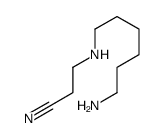 3-(6-aminohexylamino)propanenitrile Structure