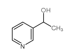 3-(1-Hydroxyethyl)pyridine structure