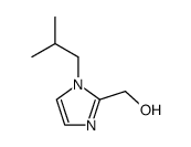 (1-isobutyl-1H-imidazol-2-yl)methanol Structure