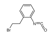 1-(2-bromoethyl)-2-isocyanatobenzene Structure