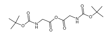 N-Boc-glycine anhydride结构式