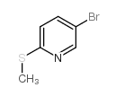 5-BROMO-2-METHYLSULFANYL-PYRIDINE Structure