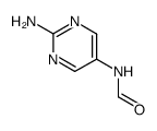 Formamide, N-(2-amino-5-pyrimidinyl)- (9CI) Structure