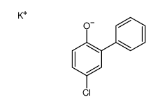 4-Chloro-2-phenylphenol, potassium salt结构式