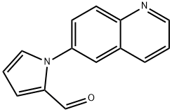 1-(6-quinolinyl)-1h-pyrrole-2-carboxaldehyde structure