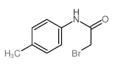 2-bromo-N-(4-methylphenyl)acetamide Structure