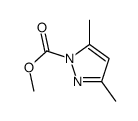 methyl 3,5-dimethylpyrazole-1-carboxylate Structure