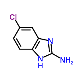 2-Amino-6-chlorobenzimidazole structure