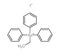 ethyltriphenylarsonium iodide结构式