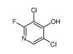 3,5-dichloro-2-fluoro-1H-pyridin-4-one Structure