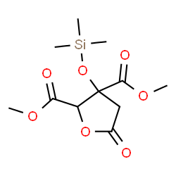 Tetrahydro-5-oxo-3-(trimethylsiloxy)-2,3-furandicarboxylic acid dimethyl ester picture