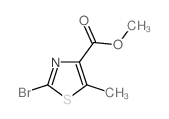 Methyl 2-bromo-5-methylthiazole-4-carboxylate Structure