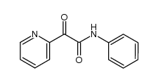 2-oxo-N-phenyl-2-(pyridin-2-yl)acetamide结构式