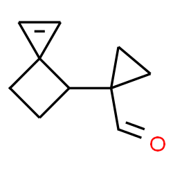 Cyclopropanecarboxaldehyde, 1-spiro[2.3]hex-1-en-4-yl- (9CI) Structure