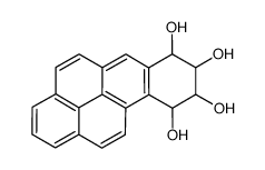 7,8,9,10-tetrahydroxytetrahydrobenzo(a)pyrene结构式