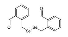 2-[[(2-formylphenyl)methyldiselanyl]methyl]benzaldehyde Structure