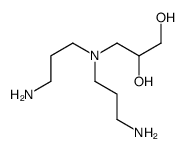 3-[bis(3-aminopropyl)amino]propane-1,2-diol Structure