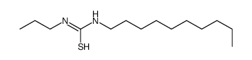 1-decyl-3-propylthiourea结构式