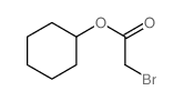 Acetic acid, 2-bromo-,cyclohexyl ester结构式