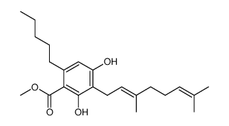 Cannabigerolinsaeure-methylester结构式