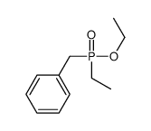 [ethoxy(ethyl)phosphoryl]methylbenzene Structure