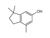 3,3,7-trimethylindan-5-ol structure