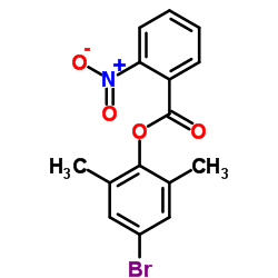 4-Bromo-2,6-dimethylphenyl 2-nitrobenzoate Structure
