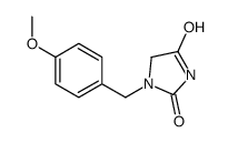 2,4-IMIDAZOLIDINEDIONE, 1-[(4-METHOXYPHENYL)METHYL]- structure