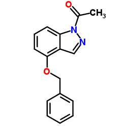 1-(4-(苄氧基)-1H-吲唑-1-基)乙酮图片