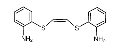 cis-1,2-bis(o-aminophenylthio)ethylene结构式