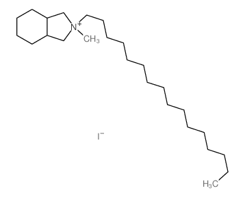 2-hexadecyl-2-methyl-1,3,3a,4,5,6,7,7a-octahydroisoindole结构式
